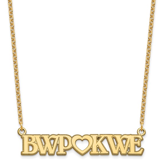 Couple's Initial Necklace