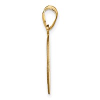 Sterling Silver Gold-plated Personalized Soccer Pendant view 2