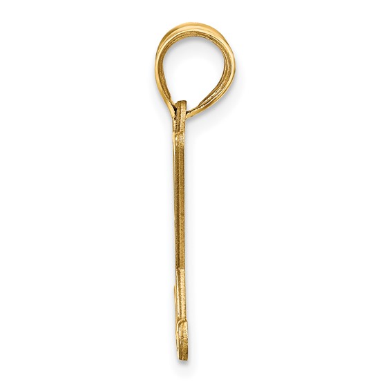 Laser Polished Name And Number Hockey Pendants