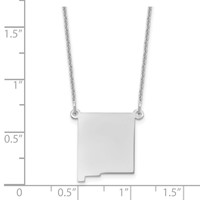 14KW New Mexico State Necklace view 3