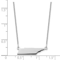 14KW Tennessee State Necklace view 3