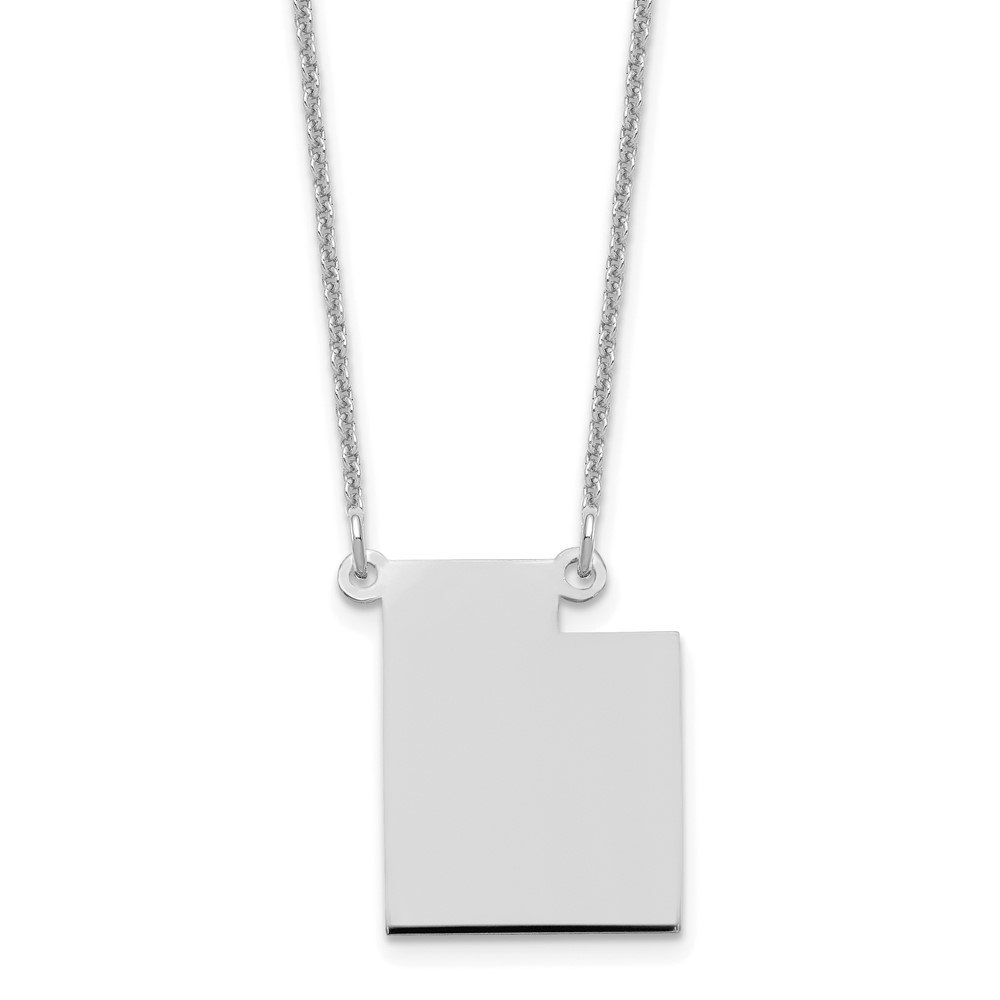 14KW Utah State Necklace