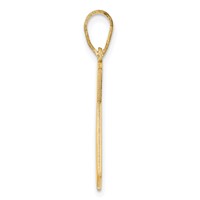 14K Yellow Gold California State Pendant view 2