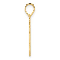 14K Yellow Gold Michigan State Pendant view 2