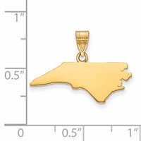 14KY North Carolina State Pendant view 2