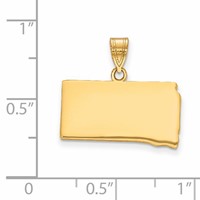 14KY South Dakota State Pendant view 2