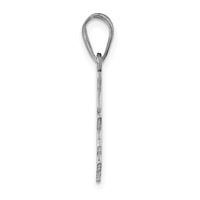14K White Gold Missouri State Pendant view 2