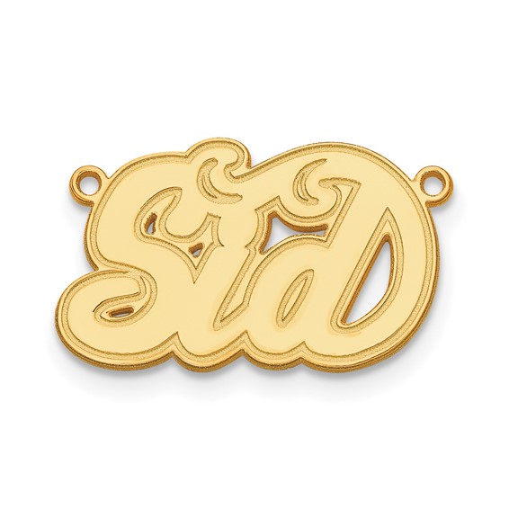 Etched Nameplate Necklace