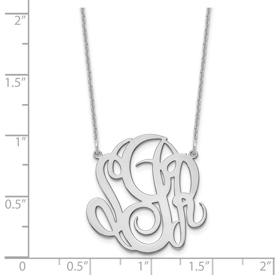 Circular Monogram Necklaces