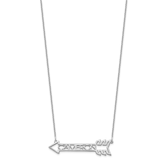 Name Arrow Necklace