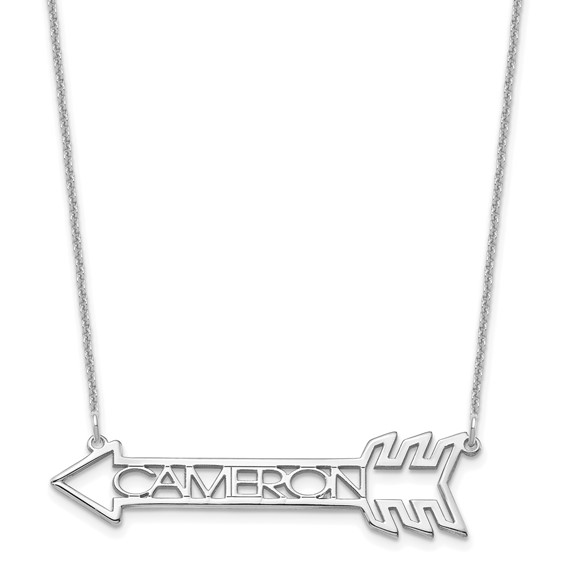 Name Arrow Necklace