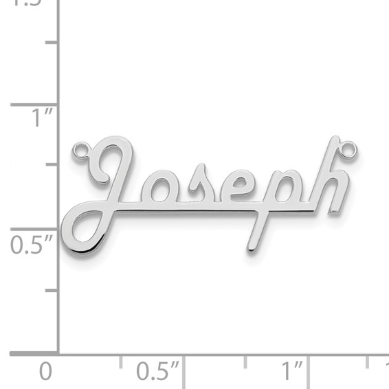 Underlined Nameplate Necklace