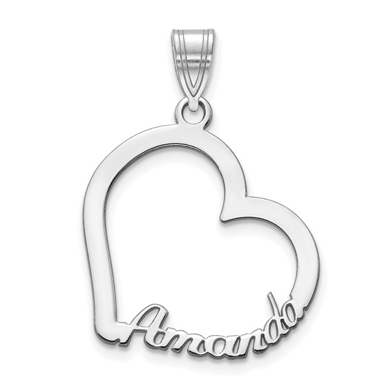 Heart Name Charm                                               