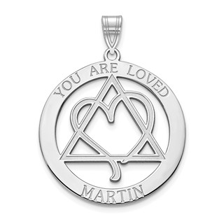 "You Are Loved" Name Adoption Charm                                   