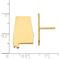 GP AL Large State Earring view 2