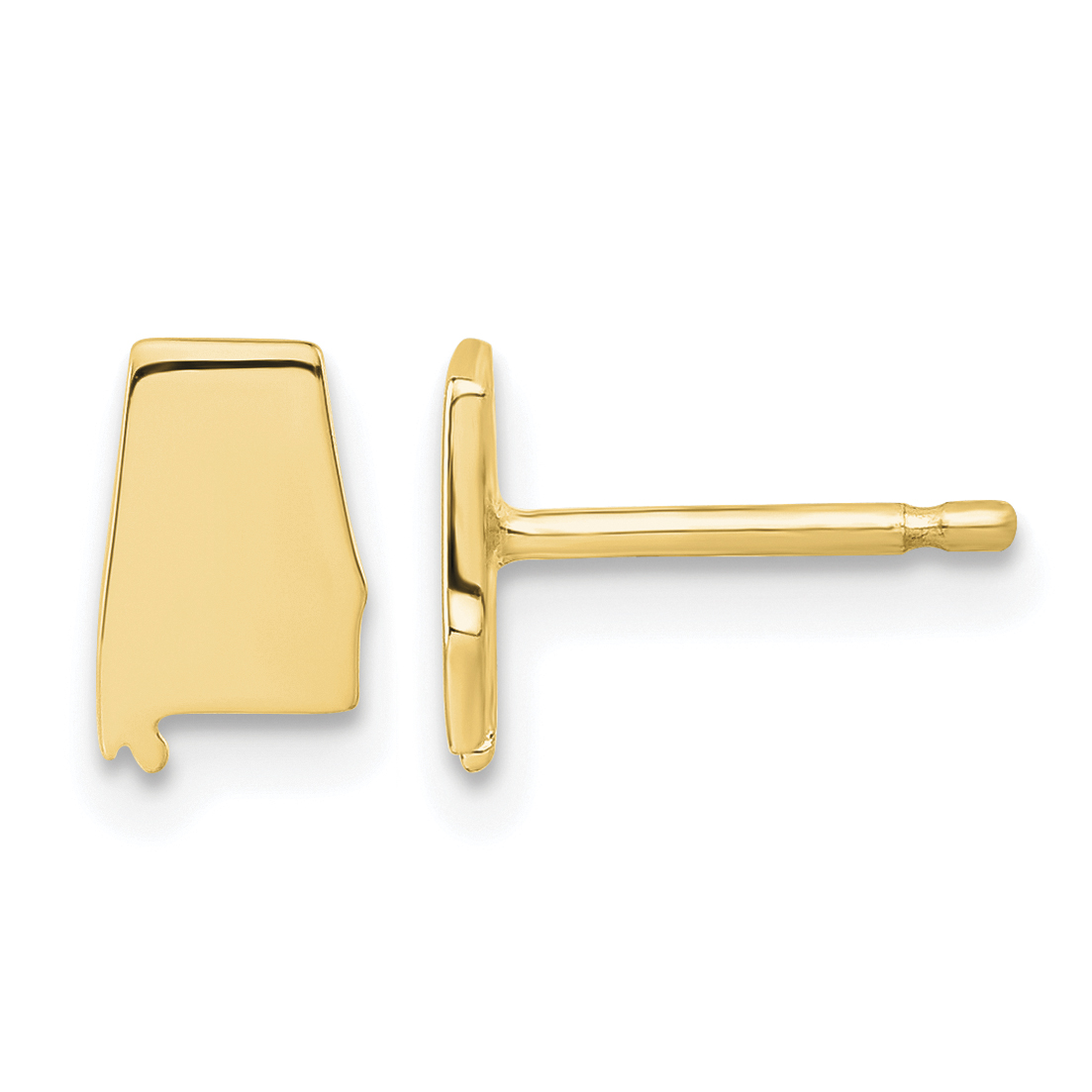 14KY Alabama State Earrings (XNE50Y-AL)