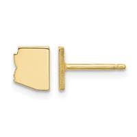 14KY Arizona State Earrings view 1