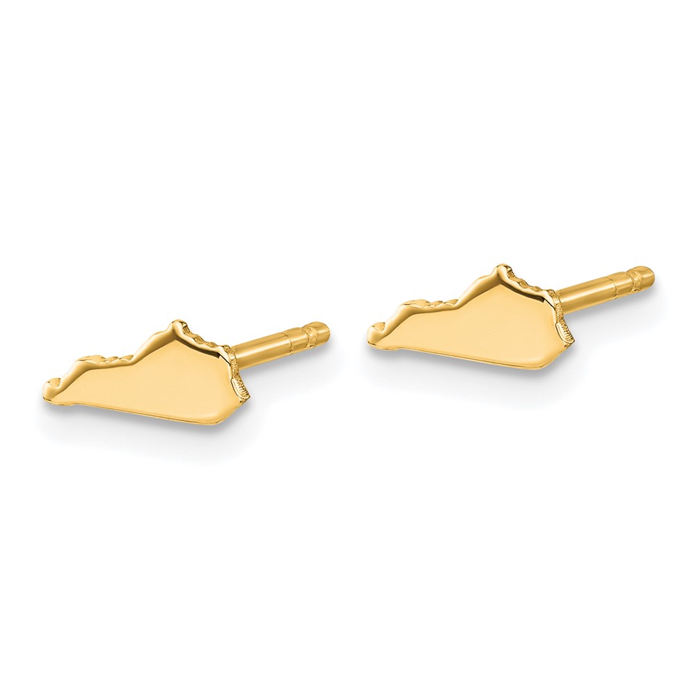 14KY Kentucky State Earrings (XNE50Y-KY)