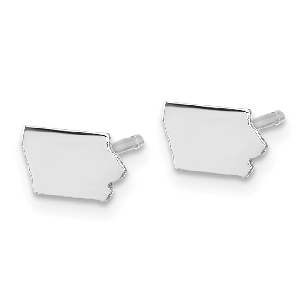 14KW Iowa State Earrings (XNE50W-IA)