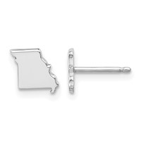 14KW Missouri State Earrings view 1