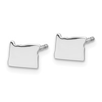 14KW Oregon State Earrings view 2