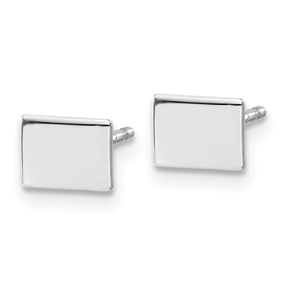 14KW Wyoming State Earrings (XNE50W-WY)