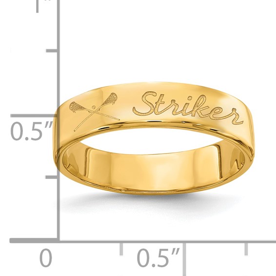 Customized Image and Name Ring