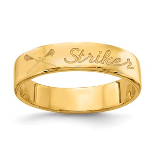 Customized Image and Name Ring