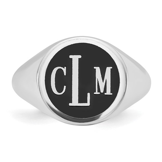 Monogram Signet Ring 