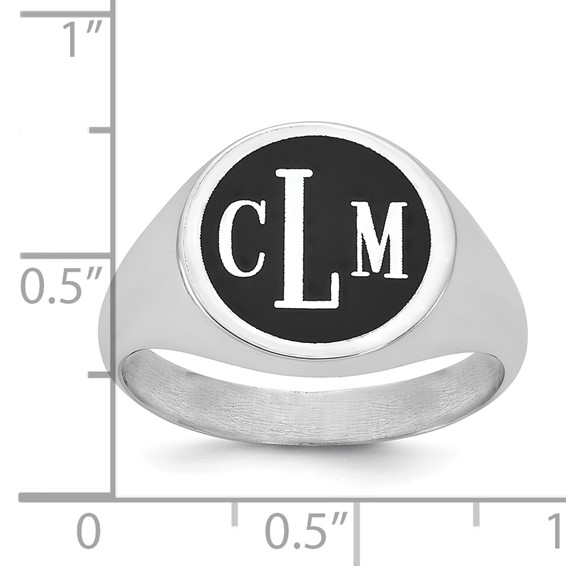 Monogram Signet Ring 