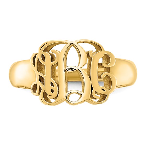 Monogram Signet Ring