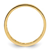 Sterling Silver Gold-plated Cut-out Name Ring view 2