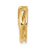14K Yellow Gold Complete 3-3.2mm Aaa Diamond Three-Stone Circle Chain Slide view 2