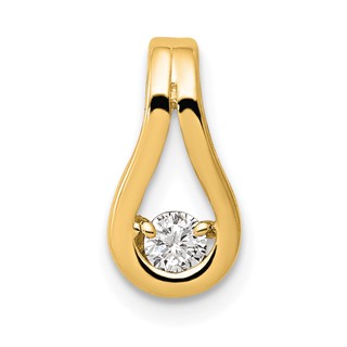 Diamond Teardrop Chain Slides