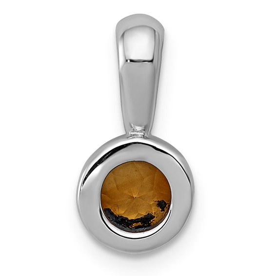 Gemstone Bezel Pendants