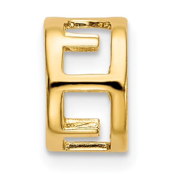 14k 5mm Round Stone Bezel Pendant Mounting