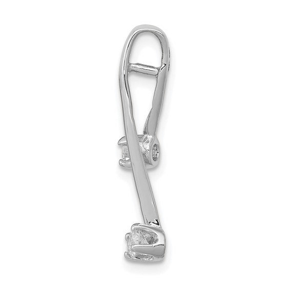 14k White Gold Pendant