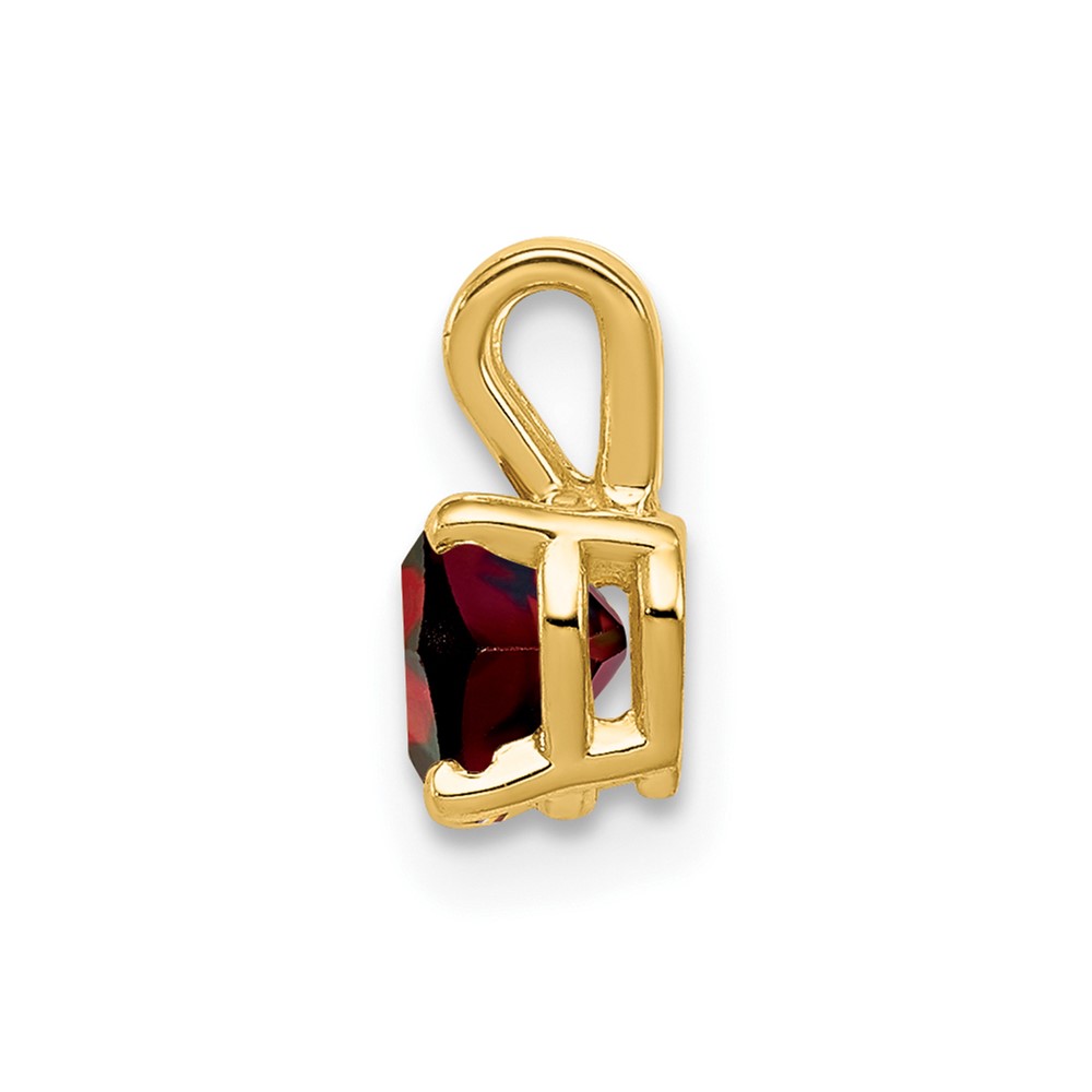 14k Garnet pendant (XP428GA)