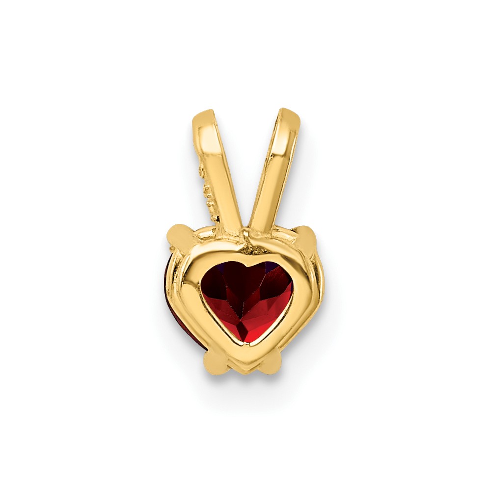 14k Garnet pendant (XP428GA)