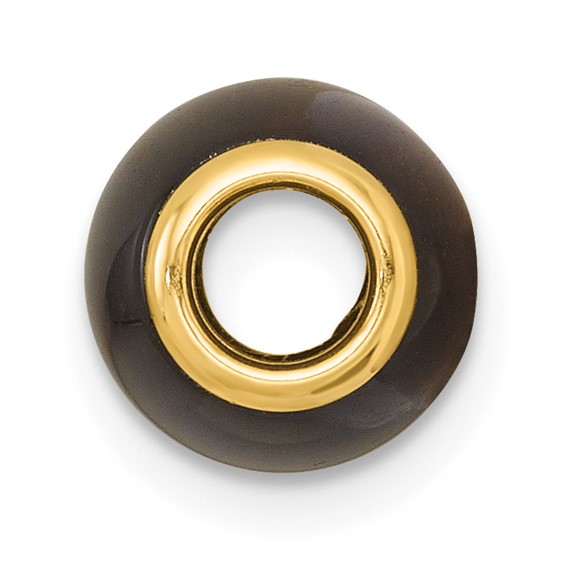 Gold Polished Charm Slides