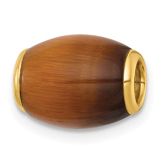 Gold Polished Charm Slides