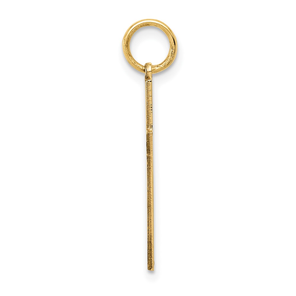 14K Laser Designed Cross Pendant (XR1009)