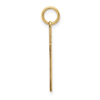 14K Laser Designed Cross Pendant view 2
