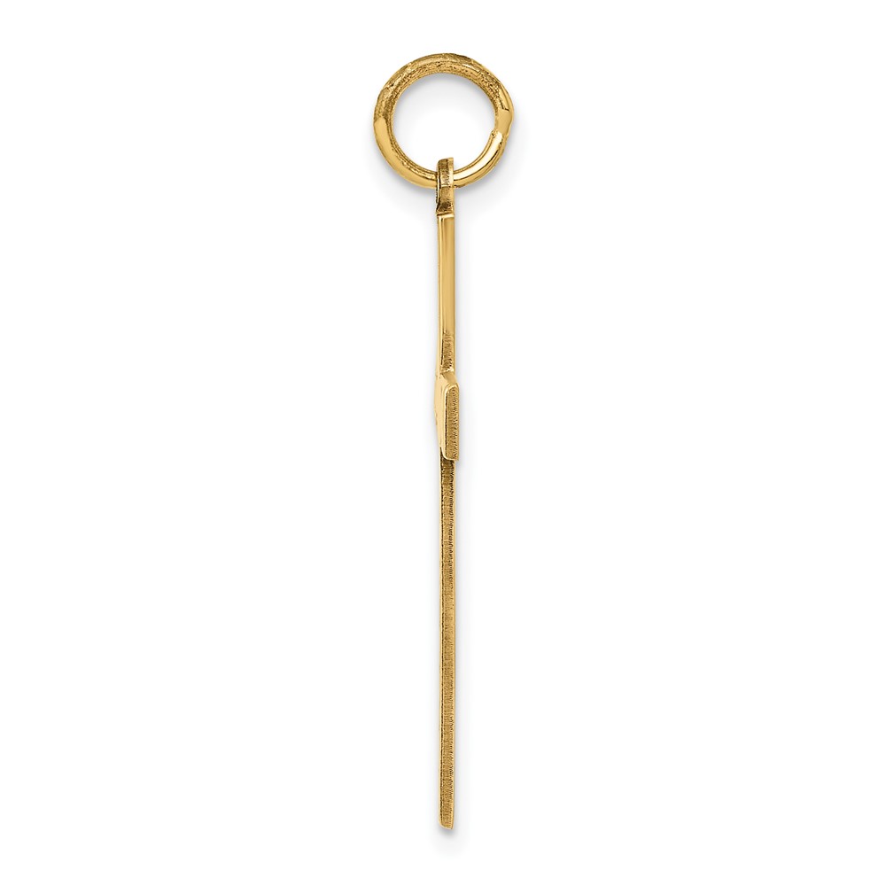 14K Laser Designed Cross Pendant (XR1010)
