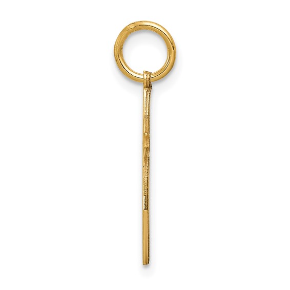 Gold Open Cross Pendant