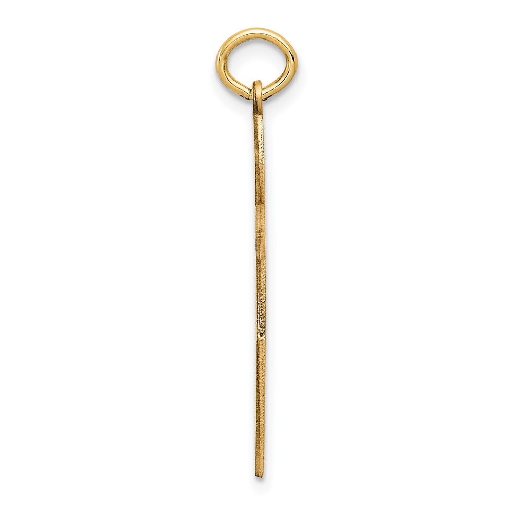 14K Laser Designed Passion Cross Pendant (XR1038)