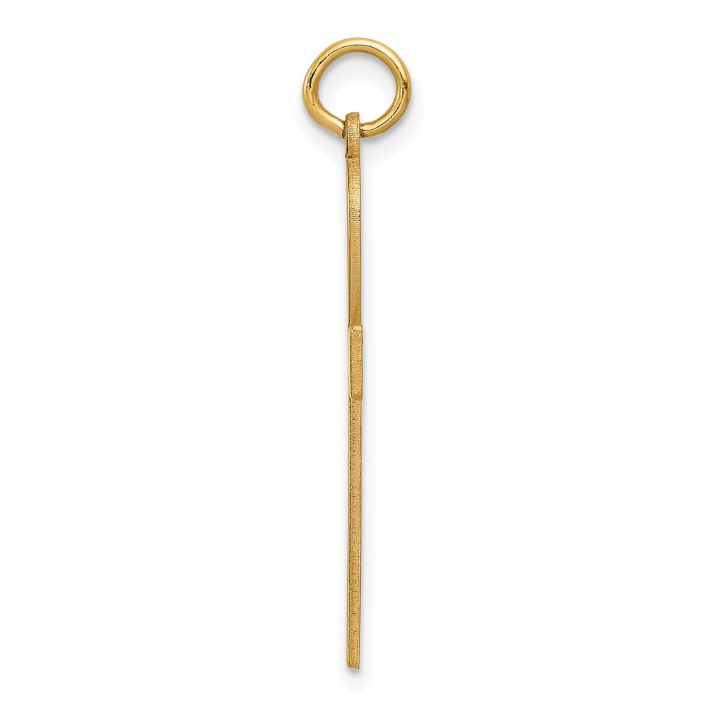 14K Laser Designed Ankh Cross Pendant (XR1066)