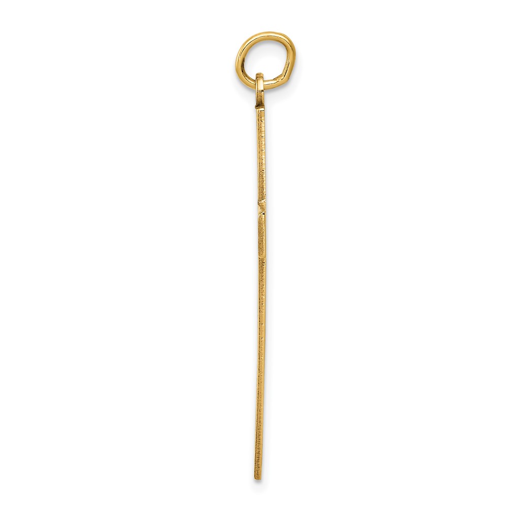 14K Laser Designed Cross Pendant (XR1197)