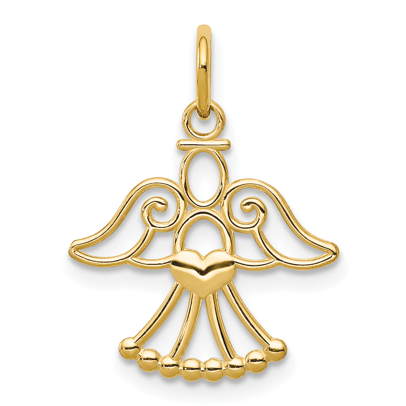14k Angel Charm (XR1211)