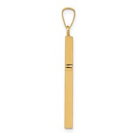 14K Cross Pendant view 2